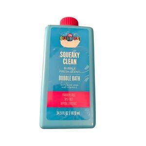 Bubble squeaky clean bubble bath - 1 bottle
